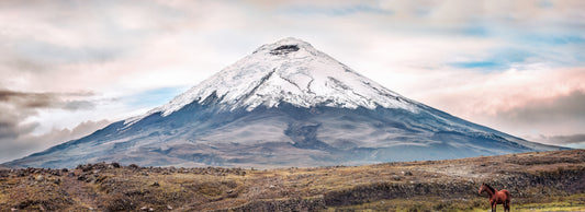 Cotopaxi volcano in Ecuador, near the city of Quito
